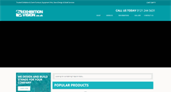 Desktop Screenshot of exhibitionvision.co.uk